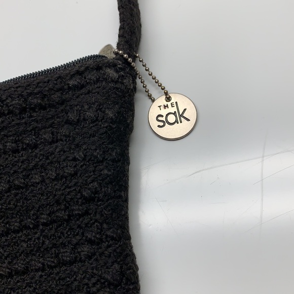 The Sak crocheted bag purse black - Picture 2 of 7